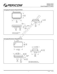 PI74FCT374ATQE Datasheet Page 7