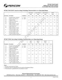 PI74FCT543ATS Datasheet Page 5