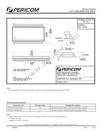 PI74LCX16244AEX Datasheet Page 7