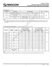 PI74LVCC3245ALE Datasheet Page 5