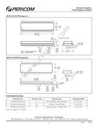 PI74SSTVF16857AAE Datasheet Page 8