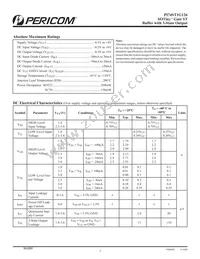 PI74ST1G126CEX Datasheet Page 2