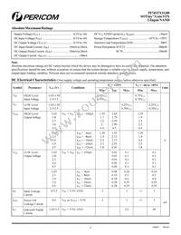 PI74STX1G00CX Datasheet Page 2