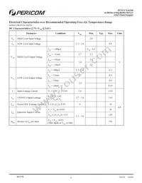 PI74VCX16240AE Datasheet Page 4