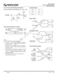 PI74VCX16240AE Datasheet Page 7