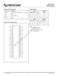 PI74VCX16241AE Datasheet Page 2