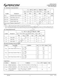 PI74VCX16374AE Datasheet Page 6