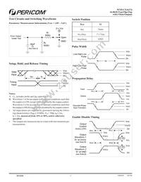 PI74VCX16374AE Datasheet Page 7