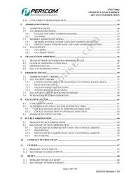 PI7C7300ANAE Datasheet Page 6