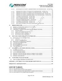 PI7C7300ANAE Datasheet Page 8