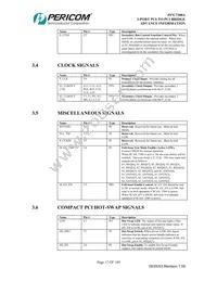 PI7C7300ANAE Datasheet Page 17