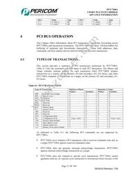 PI7C7300ANAE Datasheet Page 21
