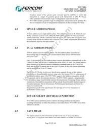 PI7C7300ANAE Datasheet Page 22