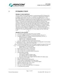 PI7C7300DNAE Datasheet Page 11