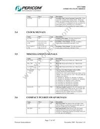 PI7C7300DNAE Datasheet Page 17