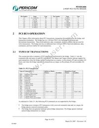 PI7C8140AMAE Datasheet Page 16