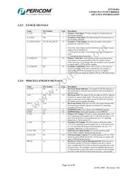 PI7C8148ANJE Datasheet Page 16