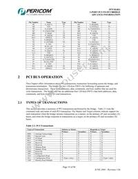 PI7C8148ANJE Datasheet Page 19