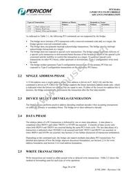 PI7C8148ANJE Datasheet Page 20