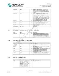 PI7C8154BNAIE Datasheet Page 19