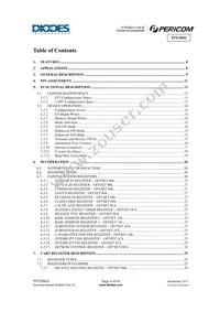 PI7C8952AFAEX Datasheet Page 4