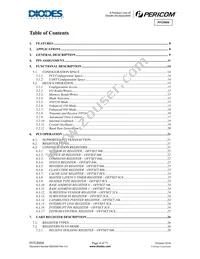 PI7C8958AFHE Datasheet Page 4