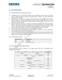 PI7C8958AFHE Datasheet Page 21