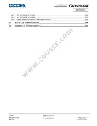 PI7C9X110BNB Datasheet Page 11