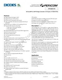 PI7C9X1170BCLE Datasheet Cover