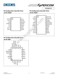 PI7C9X1170BCLE Datasheet Page 3