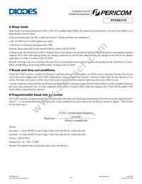 PI7C9X1170BCLE Datasheet Page 13