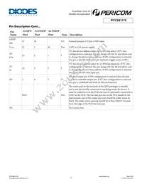 PI7C9X1170CZDE Datasheet Page 5