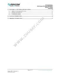 PI7C9X20303ULAZPE Datasheet Page 8