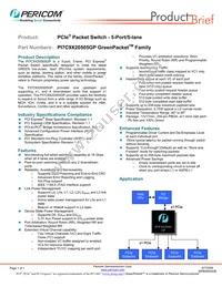 PI7C9X20505GPBNDE Datasheet Cover