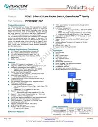 PI7C9X2G312GPANJEX Datasheet Cover