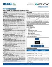 PI7C9X2G608GPANJEX Datasheet Cover