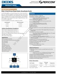PI7C9X2G808PRNJE Datasheet Cover