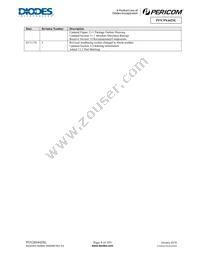 PI7C9X442SLBFDE Datasheet Page 4