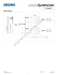 PI7C9X752FAE Datasheet Page 2