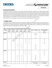 PI7C9X752FAE Datasheet Page 8