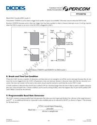 PI7C9X752FAE Datasheet Page 19
