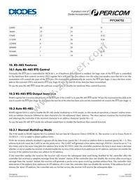 PI7C9X752FAE Datasheet Page 22