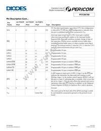 PI7C9X760ACLE Datasheet Page 6
