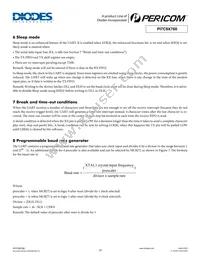 PI7C9X760ACLE Datasheet Page 14