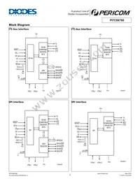 PI7C9X760CZDE Datasheet Page 2
