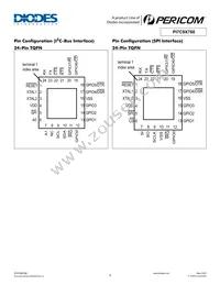 PI7C9X760CZDE Datasheet Page 4