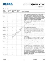 PI7C9X760CZDE Datasheet Page 5