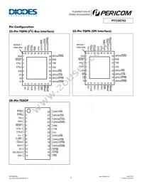 PI7C9X762CLE Datasheet Page 3