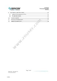 PI7C9X7952AFDE Datasheet Page 7