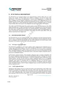 PI7C9X7952AFDE Datasheet Page 16